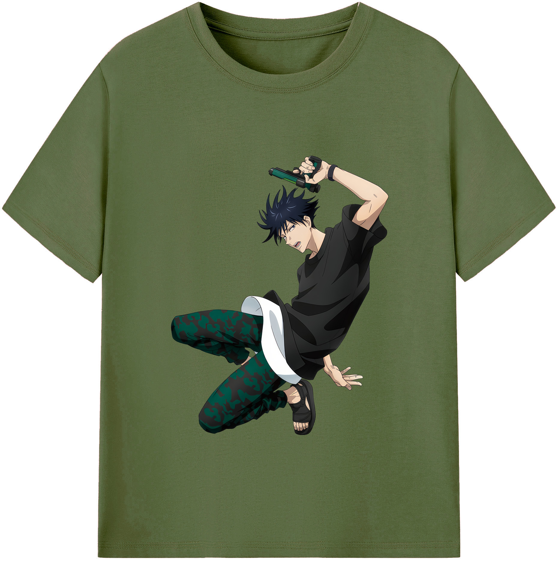 （画像用） 呪術廻戦 Jujutsu Kaisen 綿100％半袖Tシャツ（フロントプリント）